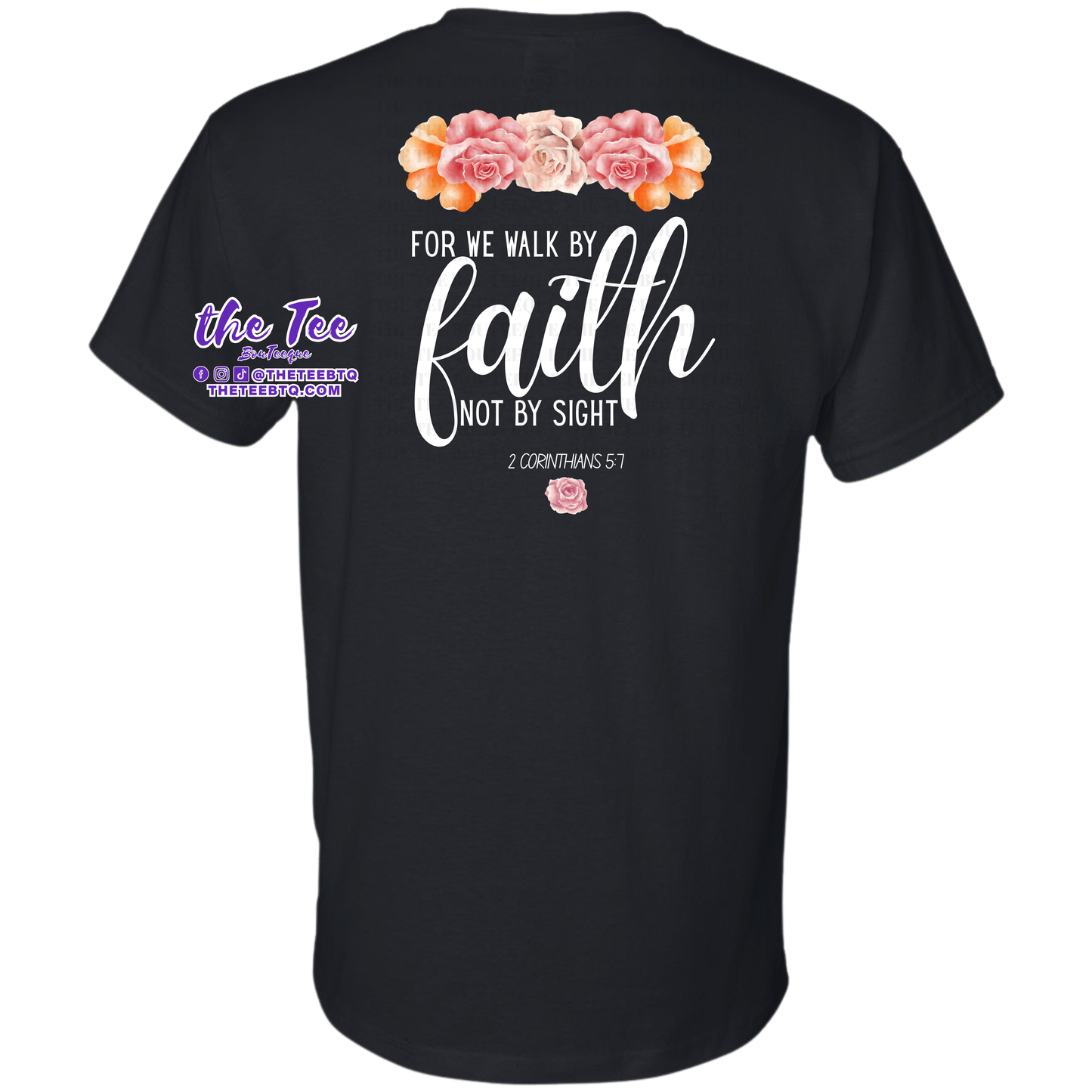 For We Walk By Faith (Front & Back)