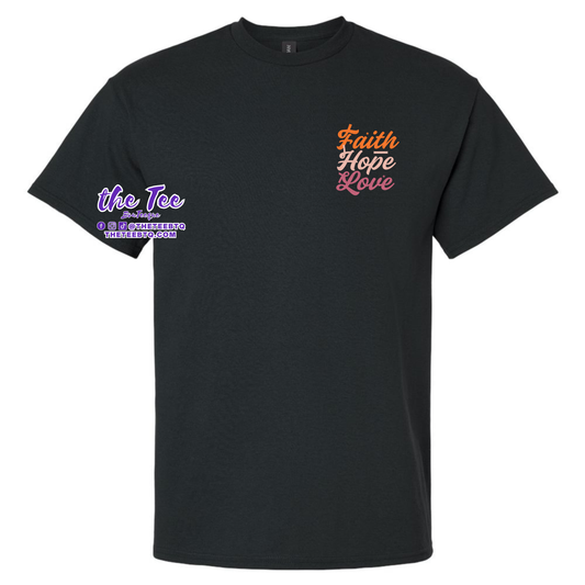 For We Walk By Faith (Front & Back)