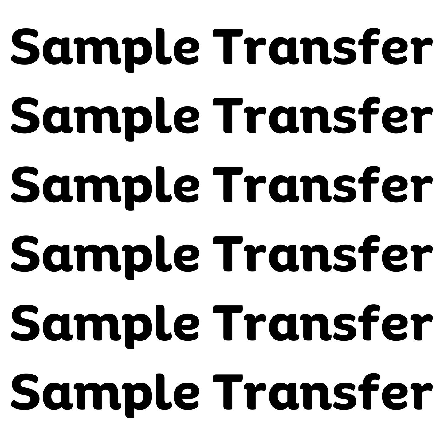 Sample Transfer